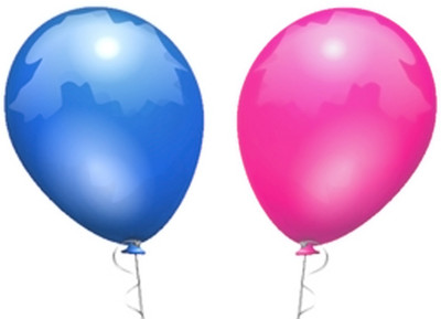 EVA Solid EVA0076 Balloon(Blue, Pink, Pack of 50)