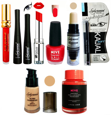 Lady Fashion BRIDAL MAKEUP KIT(Set of 9)