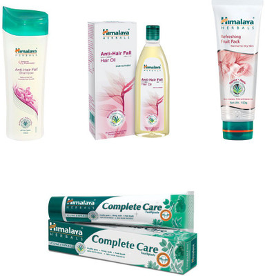 Himalaya anti hair fall shampoo, anti hair fall hair oil complete care paste, refreshing fruit pack(Set of 4)
Himalaya anti hair fall shampoo, anti hair fall hair oil complete care paste, refreshing fruit pack(Set of 4)