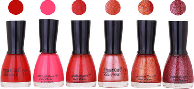 Aroma Care Candy Long Stay Quick Dry Nail Polish Combo Set of 6 ( Red, Neon Pink, Red Sparkle Shades) Red, Neon Pink, Red Sparkle, Pink Sparle, Orange Sparkle, Maganta Sparkle(Pack of 6)
Aroma Care Candy Long Stay Quick Dry Nail Polish Combo Set of 6 ( Red, Neon Pink, Red Sparkle Shades) Red, Neon Pink, Red Sparkle, Pink Sparle, Orange Sparkle, Maganta Sparkle(Pack of 6)