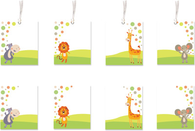 Little Jamun Set of 8-stickers & 8-gift tags - Cute animals 1 theme Envelopes(Pack of 16 Multicolor)
Little Jamun Set of 8-stickers & 8-gift tags - Cute animals 1 theme Envelopes(Pack of 16 Multicolor)