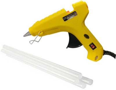 Yashmit Yellow 60 Watt ON OFF Switch With 4 Sticks Standard Temperature Corded Glue Gun(11 mm)
Yashmit Yellow 60 Watt ON OFF Switch With 4 Sticks Standard Temperature Corded Glue Gun(11 mm)