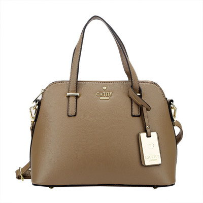 Cathy London Hand-held Bag(Khaki)