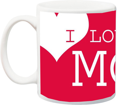 Stylotrendz I Love you Mom Perfect gift for Mother/Maa Ceramic Mug(325 ml), Multicolor
Stylotrendz I Love you Mom Perfect gift for Mother/Maa Ceramic Mug(325 ml), Multicolor