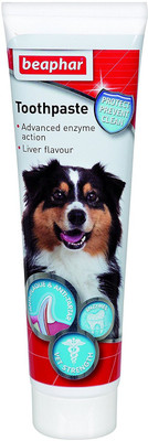 beaphar Beaphar Toothpaste in Liver Flavor For dogs Pet Toothpaste(Dog)
