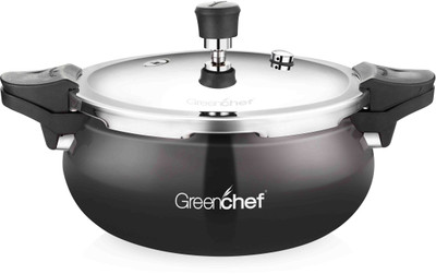 Greenchef Hard Anodized IB Unique Cooker 5 L Induction Bottom Pressure Cooker(Aluminium)
Greenchef Hard Anodized IB Unique Cooker 5 L Induction Bottom Pressure Cooker(Aluminium)