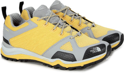 The North Face M ULTRA FP II GTX Outdoors For Men(Yellow, Grey, Gqk