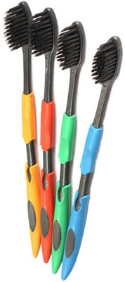 ACUTAS 4 Pcs/ Hygiene Bamboo Charcoal Nano Brush Clean Care (Multi Color) Ultra Soft Toothbrush(Pack of 4)
ACUTAS 4 Pcs/ Hygiene Bamboo Charcoal Nano Brush Clean Care (Multi Color) Ultra Soft Toothbrush(Pack of 4)