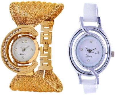 ReniSales NEW BRANDED ROUND DIAL FESTIVE SESSION GOLDEN PINK COMBO DEAL FOR YOUR FESTIVAL FASHION Watch - For Women
ReniSales NEW BRANDED ROUND DIAL FESTIVE SESSION GOLDEN PINK COMBO DEAL FOR YOUR FESTIVAL FASHION Watch - For Women