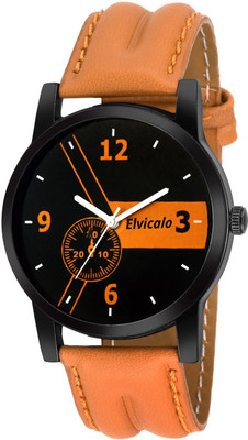 Elvicalo Stylish Quartz Movement Watch - For Men