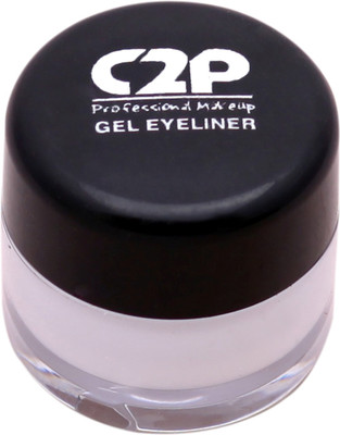 C2P Professional Make-Up Eyeliner Gel 4 g(White)