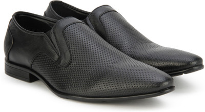 Bata MIKE Slip On Shoes For Men(Black