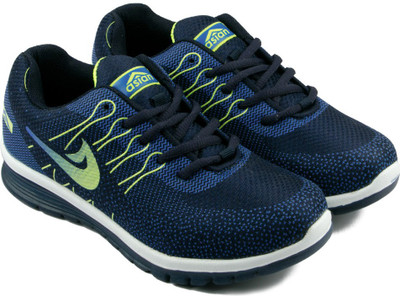 Asian Running Shoes For Women(Navy, Green