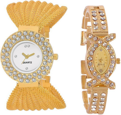iDIVAS COLORFULL COMBO AT STRANGE SIDE Gold Plated& Diamond Sticked Watch - For Men & Women
iDIVAS COLORFULL COMBO AT STRANGE SIDE Gold Plated& Diamond Sticked Watch - For Men & Women