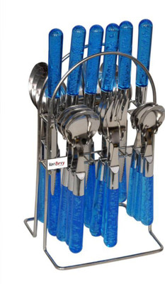 Kenberry Maple Steel Cutlery Set(Pack of 25)