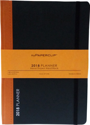 mypaperclip A5 Planner/Organizer(192 Pages 2018 Hand Drawn Hard Back Planner, Orange)
mypaperclip A5 Planner/Organizer(192 Pages 2018 Hand Drawn Hard Back Planner, Orange)