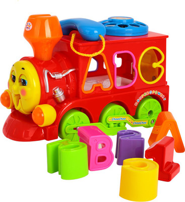 Kiditos Bump & Go Train with Lights & Music Block Letters Shape Sorter Learning Educational Baby Toys(Multicolor)
Kiditos Bump & Go Train with Lights & Music Block Letters Shape Sorter Learning Educational Baby Toys(Multicolor)