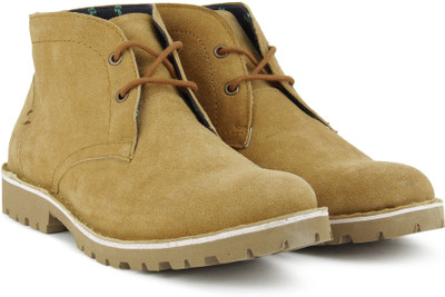 Bata TOMMY Boots For Men(Tan, Brown, Light brown tan