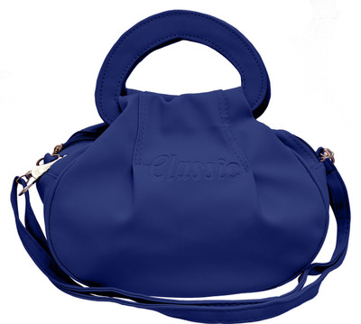 Tap Fashion Women Casual Blue PU Sling Bag