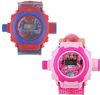 Fashion Gateway ( Spiderman and Barbie ) (fk46) Red::Pink Watch - For Boys & Girls
Fashion Gateway ( Spiderman and Barbie ) (fk46) Red::Pink Watch - For Boys & Girls
