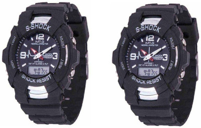 Fashion Gateway (Analog and Digital watch with stopwatch feature) (fk75) Black Watch - For Boys & Girls
Fashion Gateway (Analog and Digital watch with stopwatch feature) (fk75) Black Watch - For Boys & Girls