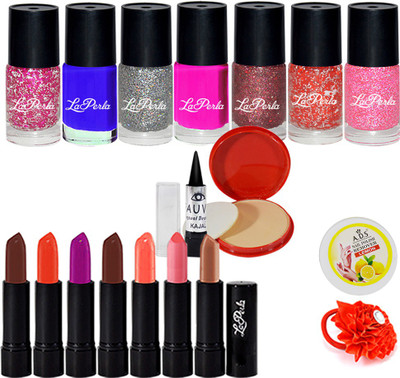 Adbeni Premium Lipstick Compact Powder & Kajal-G337(Set of 18)