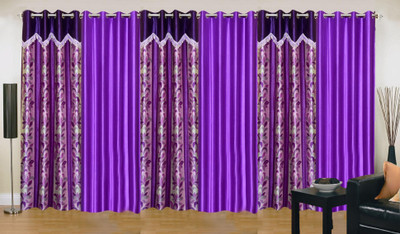 Stella Creations 214 cm (7 ft) Polyester Door Curtain (Pack Of 6)(Printed, Purple)
Stella Creations 214 cm (7 ft) Polyester Door Curtain (Pack Of 6)(Printed, Purple)