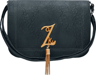 Tap Fashion Women Casual Blue PU Sling Bag
