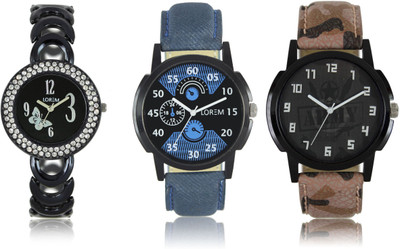 LEGENDDEAL New LR02-03-201 Exclsive Diamond Studed Black Best Stylish Combo Watch - For Boys & Girls
LEGENDDEAL New LR02-03-201 Exclsive Diamond Studed Black Best Stylish Combo Watch - For Boys & Girls