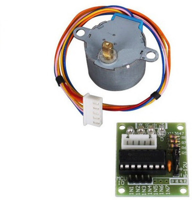 Robodo 5V Stepper Motor 28BYJ-48 With Drive Test Module Board ULN2003 5 Line 4 Phase(Multicolor)
Robodo 5V Stepper Motor 28BYJ-48 With Drive Test Module Board ULN2003 5 Line 4 Phase(Multicolor)