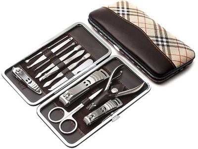 Skywalk 12 in 1 Manicure Pedicure Kit,Manicure Pedicure Grooming Traveling and Home Accessories Kit with Pouch(2 ml, Set of 12)
Skywalk 12 in 1 Manicure Pedicure Kit,Manicure Pedicure Grooming Traveling and Home Accessories Kit with Pouch(2 ml, Set of 12)