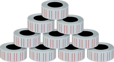 Sadarbazaarsales.Com SBS MX-5500 Paper 10 Roll Self-Adesive Paper Label(White)