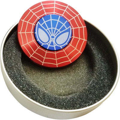 Toy Mela New Spiderman Special Metal Hand Spinner Fidget Stress Reducer Anti Anxiety for Children / Adults(Red, Blue)