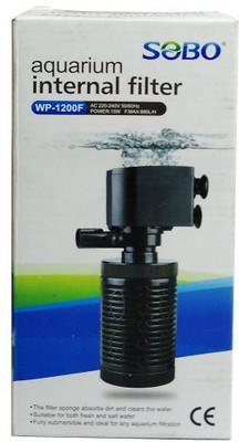 Sobo Internal WP-1200F Power Aquarium Filter(Mechanical Filtration for Salt Water and Fresh Water)
Sobo Internal WP-1200F Power Aquarium Filter(Mechanical Filtration for Salt Water and Fresh Water)