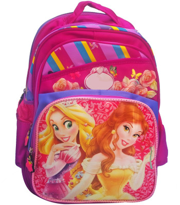 Fashion Knockout Barbie Queen School Bags 17 Inch 4 L Backpack(Pink)