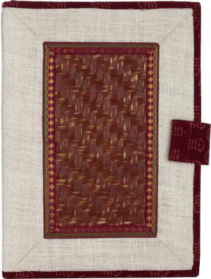 TRIBES INDIA Fabric & Jute Files & Folders(Set Of 1, Red)