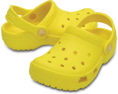 Crocs Boys Slip-on Clogs(Yellow, Black