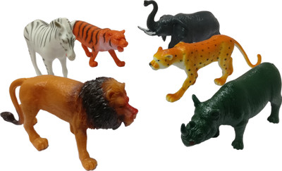 Boing 6 PCS FARM ANIMALS(Multicolor)
