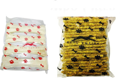 Pets Empire Combo Pressed Dog Bone(Medium 4 Piece) + dog chew sticks chicken flavor (500gms) Chicken Dog Chew(0.7 g, Pack of 2)
Pets Empire Combo Pressed Dog Bone(Medium 4 Piece) + dog chew sticks chicken flavor (500gms) Chicken Dog Chew(0.7 g, Pack of 2)