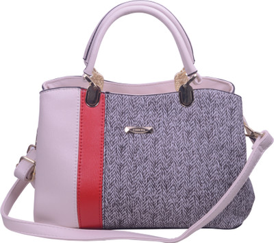 ESBEDA Women Casual Beige Leatherette Sling Bag