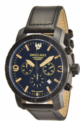 Swiss Eagle SE-9102-03 SE-9102 Watch - For Men