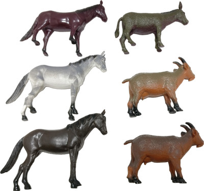 Boing FARM ANIMALS (12 PCS)(Multicolor)