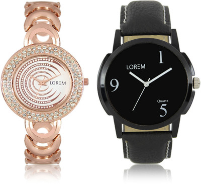 LegendDeal New LR06-202 Exclsive Diamond Studed Rose Gold Best Stylish Combo Watch - For Men & Women
LegendDeal New LR06-202 Exclsive Diamond Studed Rose Gold Best Stylish Combo Watch - For Men & Women