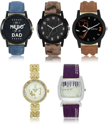 LegendDeal LR3-4-7-203-207 New Combo Collection Best Selling Watch - For Boys & Girls
LegendDeal LR3-4-7-203-207 New Combo Collection Best Selling Watch - For Boys & Girls