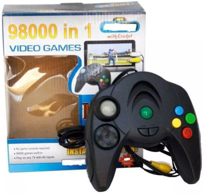 Ktkashish Toys GM-98000IN1-VGC Controller For Play on any TV with AV inputs Board Game
Ktkashish Toys GM-98000IN1-VGC Controller For Play on any TV with AV inputs Board Game