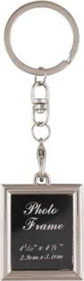 MGP Fashion Love couple heart Photo Frame Key Chain No. 130 Key Chain(Multicolor)