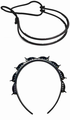 NAWAB Twist Styling Plait Braider Headband & Messy Bun Headband Hair Styling Tool (set of 2) Hair Accessory Set(Black)
NAWAB Twist Styling Plait Braider Headband & Messy Bun Headband Hair Styling Tool (set of 2) Hair Accessory Set(Black)