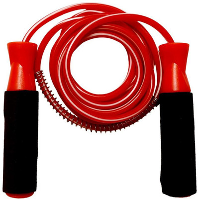 Comex PentaPort Ball Bearing Skipping Rope(Red, Length: 216 cm)