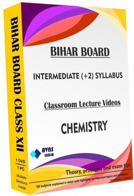 AVNS INDIA Bihar Board Intermediate II (+2) Year - Chemistry Full Syllabus Teaching Video (DVD)(DVD)
AVNS INDIA Bihar Board Intermediate II (+2) Year - Chemistry Full Syllabus Teaching Video (DVD)(DVD)