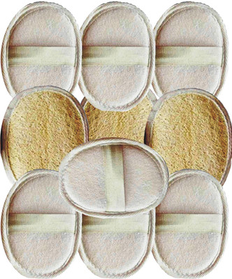 JEOGA Loofah(Pack of 10), Brown